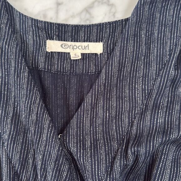 Ripcurl Romper Navy Stripe Sz Small - Picture 6 of 9